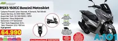 REVOLT RSX5 150CC BENZİNLİ MOTOSİKLET